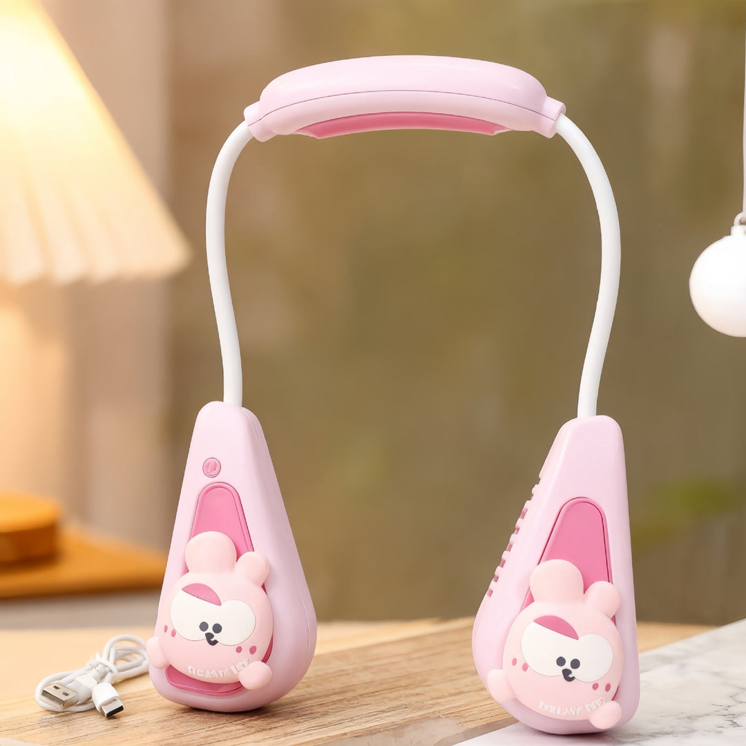 Ladies Portable Neck Fan with Cute Animal Design Kalsten
