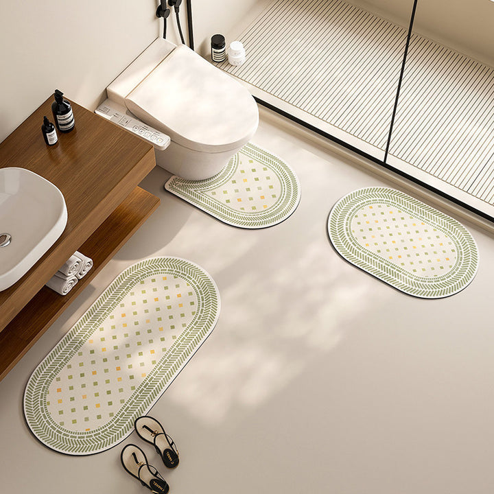 Premium Non-Slip Bathroom Mat Set