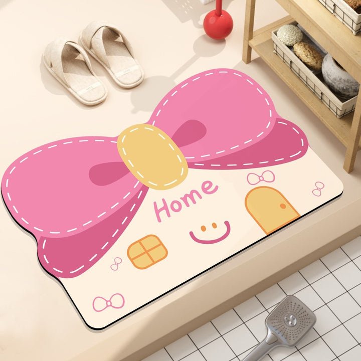 Fun Hamburger-Themed Bath Mat Kalsten