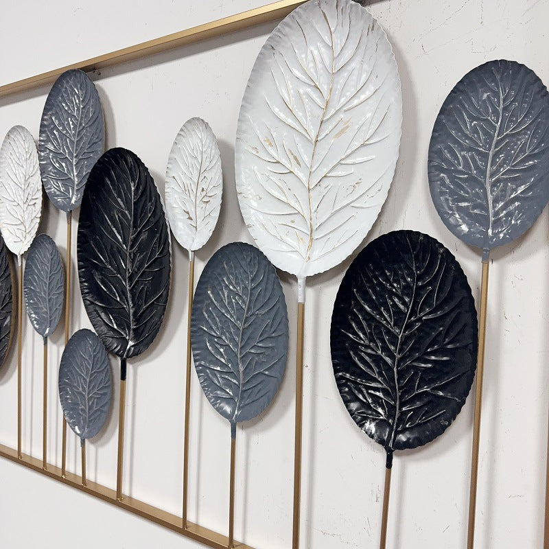 Decorative Metal Leaf Wall Art Sculpture Kalsten