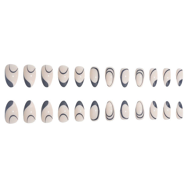 Artistic Abstract Nail Design Kalsten