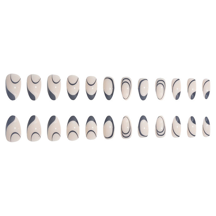Artistic Abstract Nail Design Kalsten