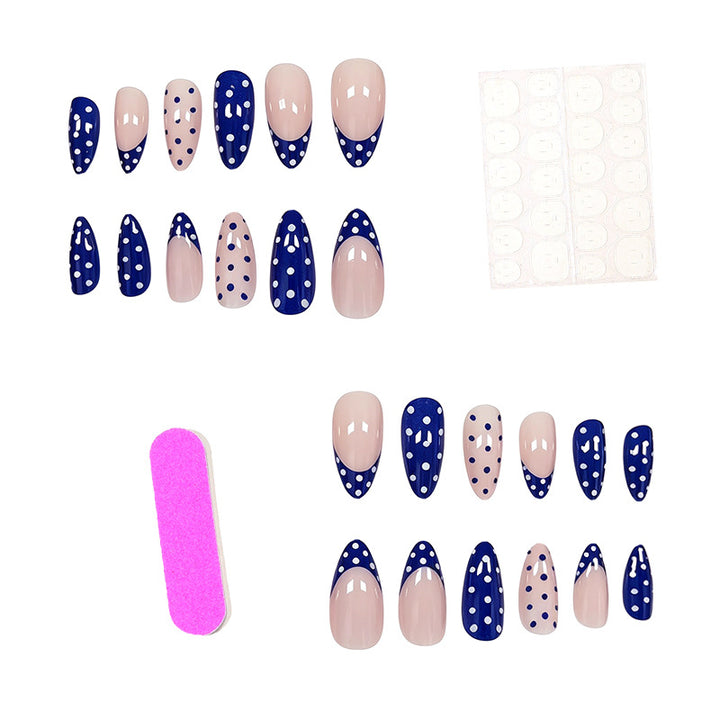 Elegant Patterned Acrylic Nail Art Enhancements Kalsten