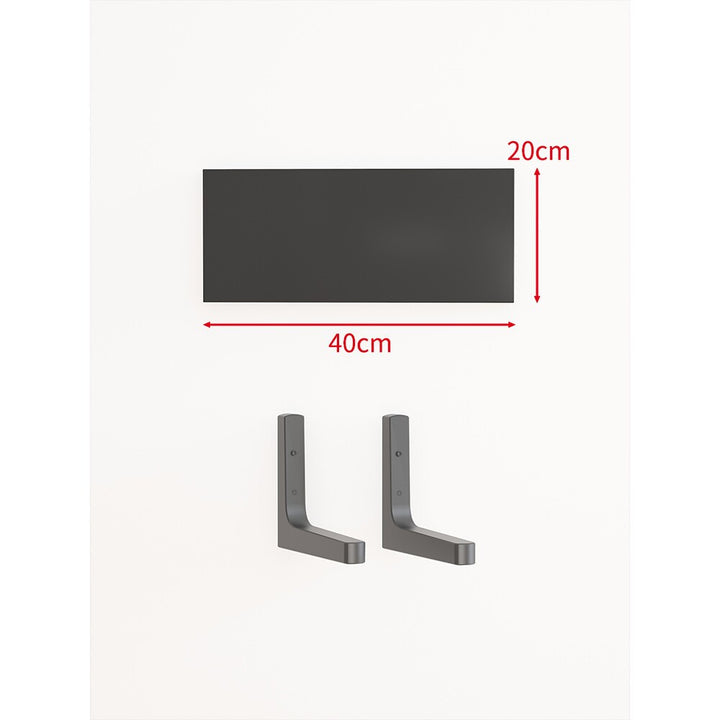Long Narrow Floating Wall Shelf Kit with Concealed Heavy-Duty Brackets