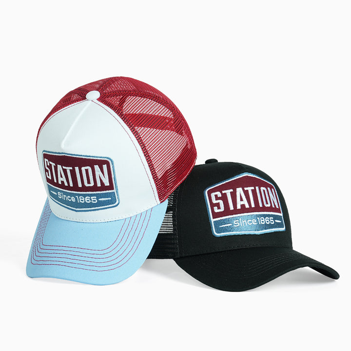 Women Breathable Trucker Cap with Vintage Design Kalsten