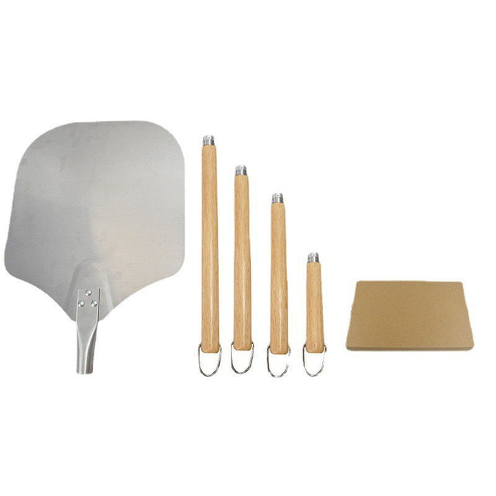 commercial aluminum pizza peel with long wooden handle Kalsten