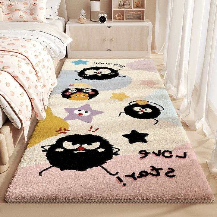 Playful Cartoon-Themed Area Rug