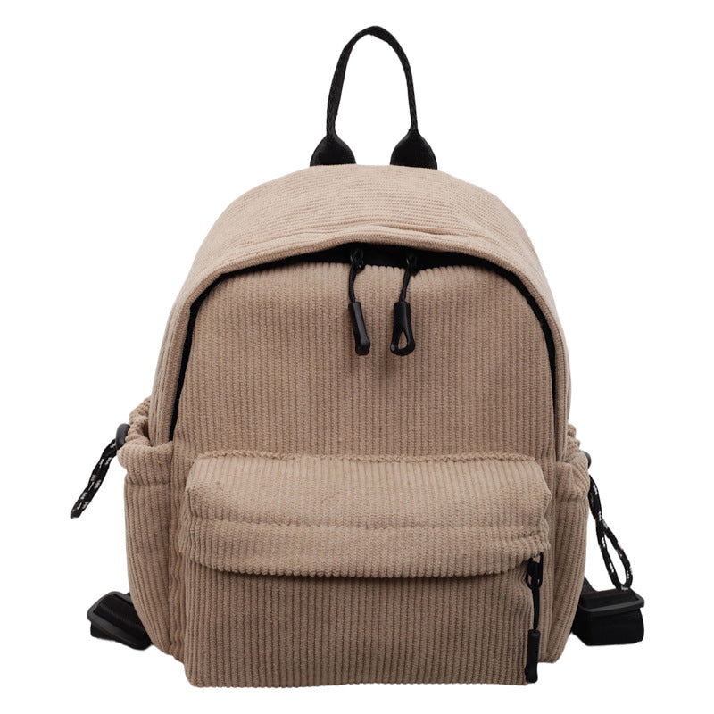 Cord-Backpack with Practical Front Pocket Kalsten