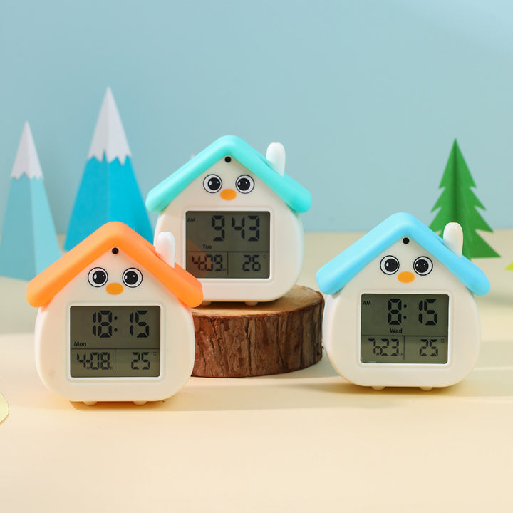Digital Alarm Clock in Cute House Design Kalsten