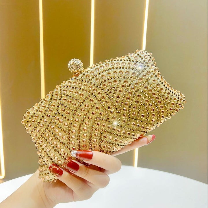 Ornate Beaded Evening Clutch