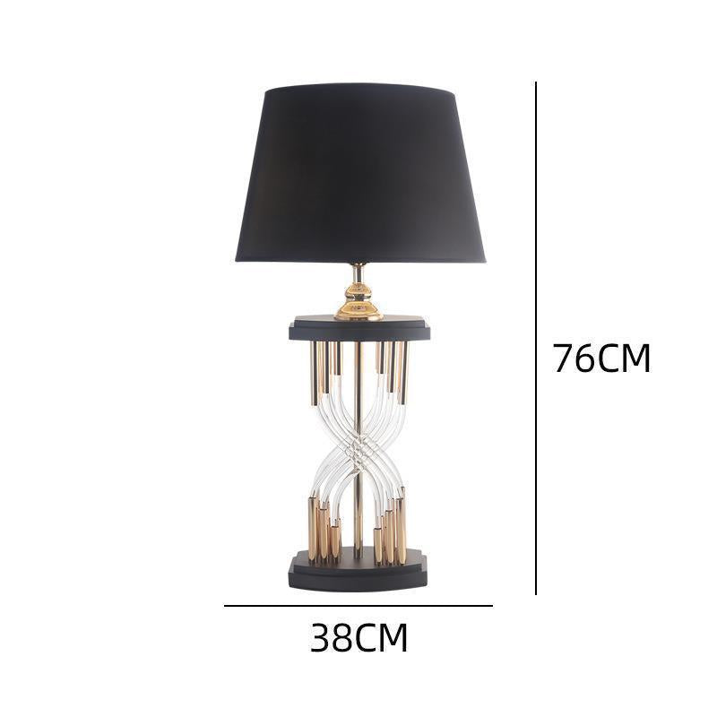 Modern Decorative Table Lamp with Sculptural Base