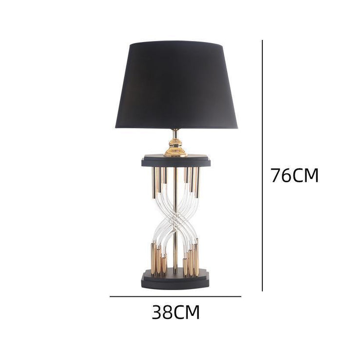 Modern Decorative Table Lamp with Sculptural Base