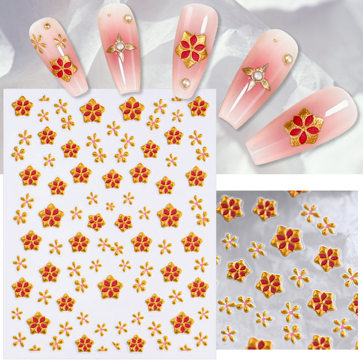 Goldfish Nail Art Stickers