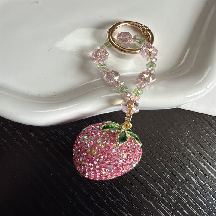 Strawberry Charm Keychain Holder Kalsten