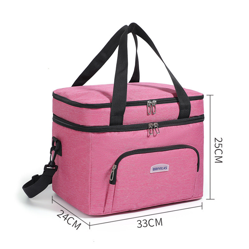 Insulated Multi-Compartment Lunch Carrier Kalsten
