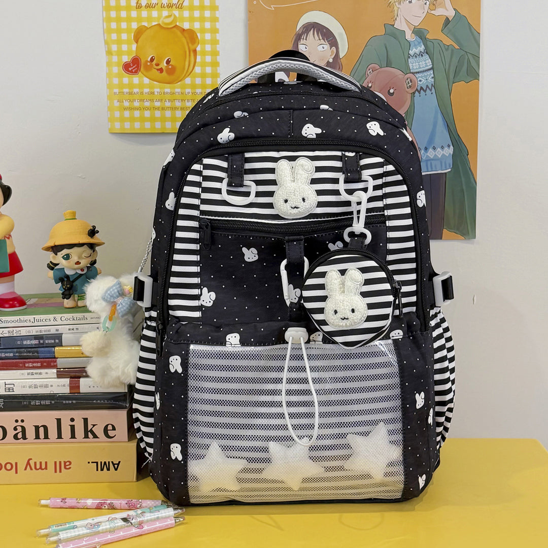 Cartoon Character Print Backpack Kalsten