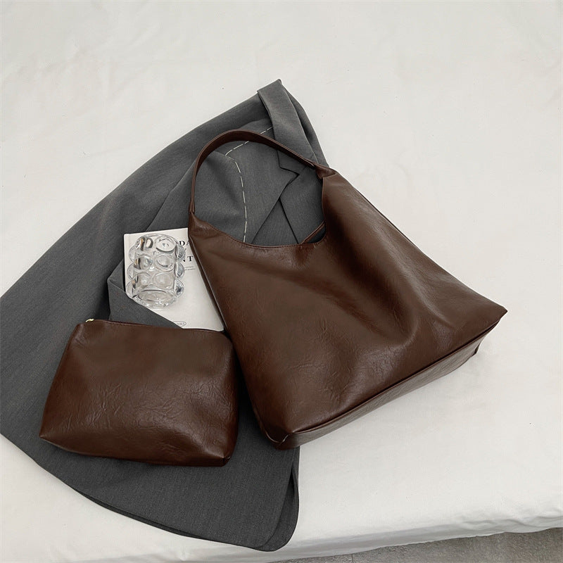 Minimalist Leather Tote Kalsten