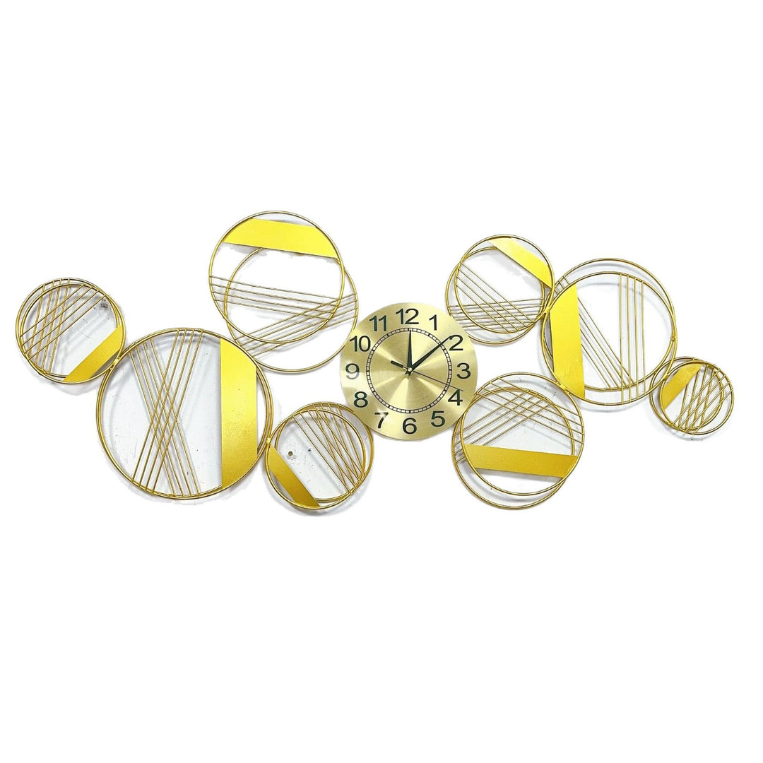 Abstract Geometric Wall Clock Art Kalsten