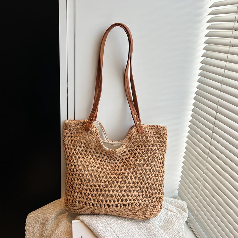 Woven Seagrass Tote Bag