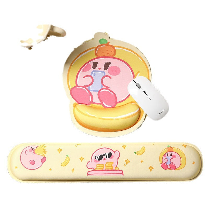 Cute Cartoon-Themed Gel Mouse Wrist Rest