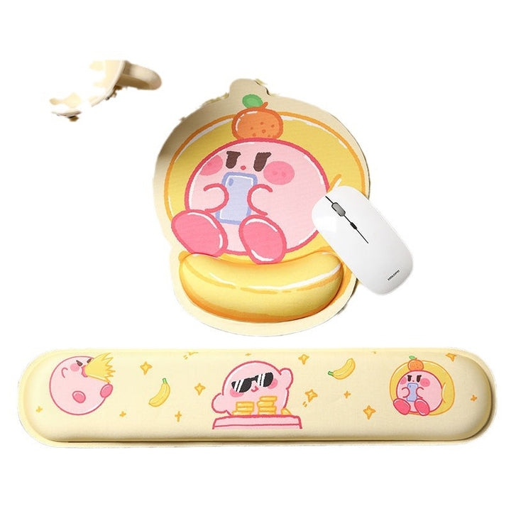 Cute Cartoon-Themed Gel Mouse Wrist Rest