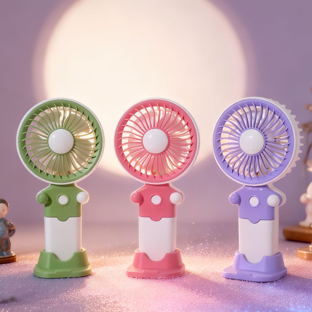 Ladies Portable USB Fan with Flexible Holder Kalsten