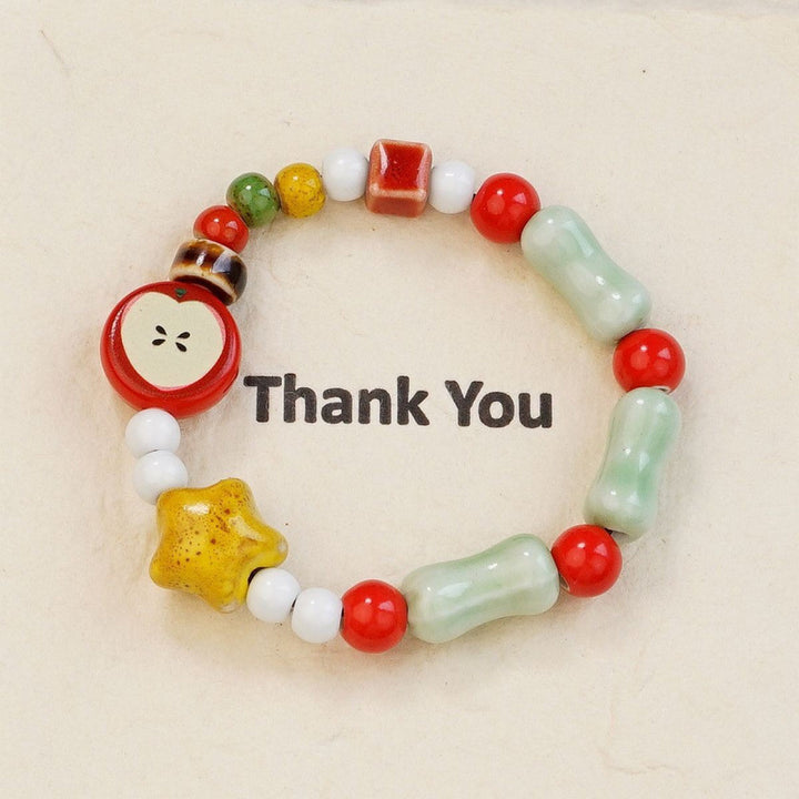 Heart-Shaped Beaded Bracelet Kalsten