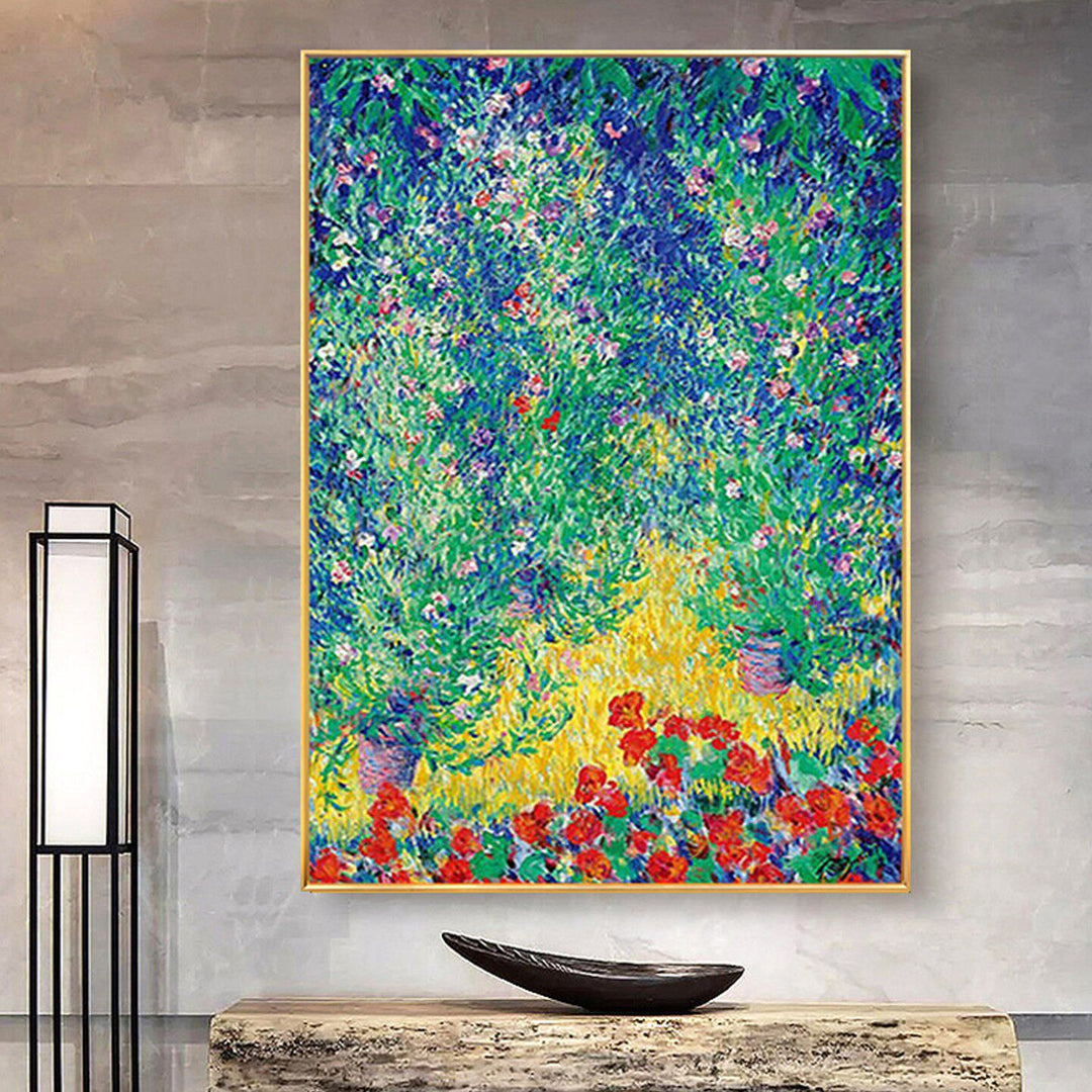 Impressionist Water Lilies Canvas Art