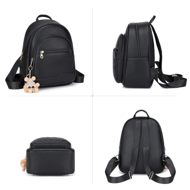 Stylish mini backpack with detachable keychain Kalsten
