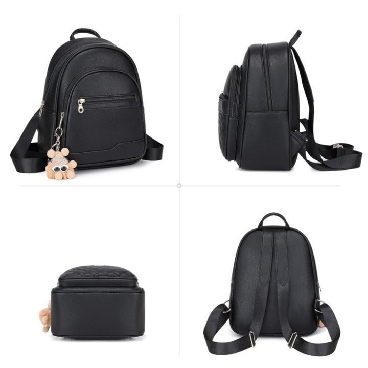 Stylish mini backpack with detachable keychain Kalsten