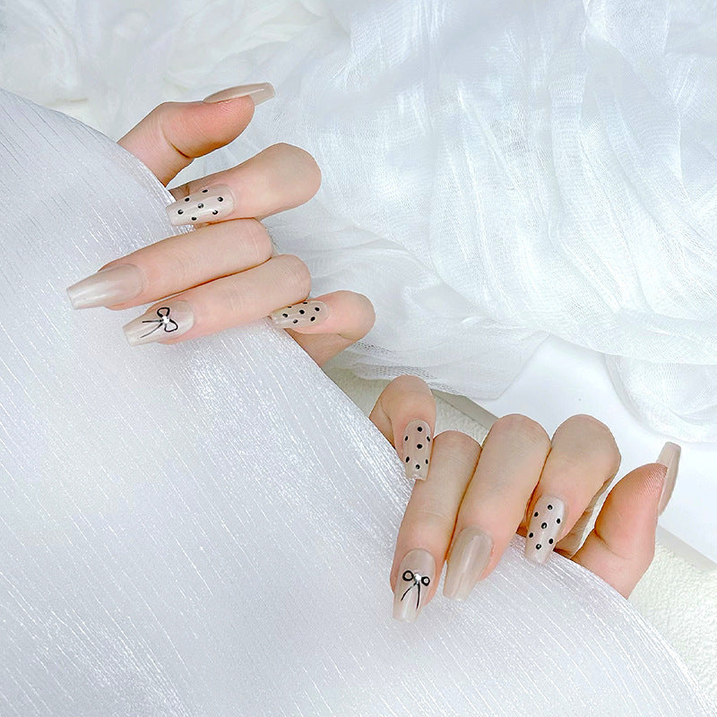 French Tip Press-On Nail Set Kalsten