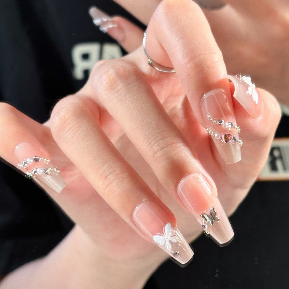 Decorative Character-Themed Press-On Nails with 3D Elements Kalsten