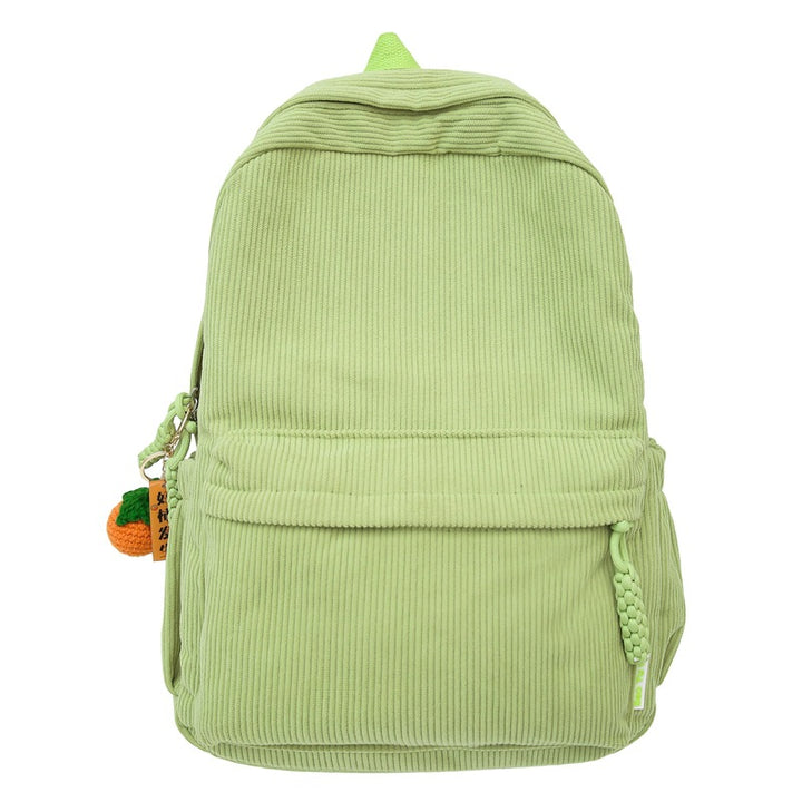 Stylish Corduroy Backpack Kalsten