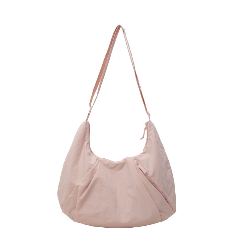 Soft Fabric Casual Shoulder Bag