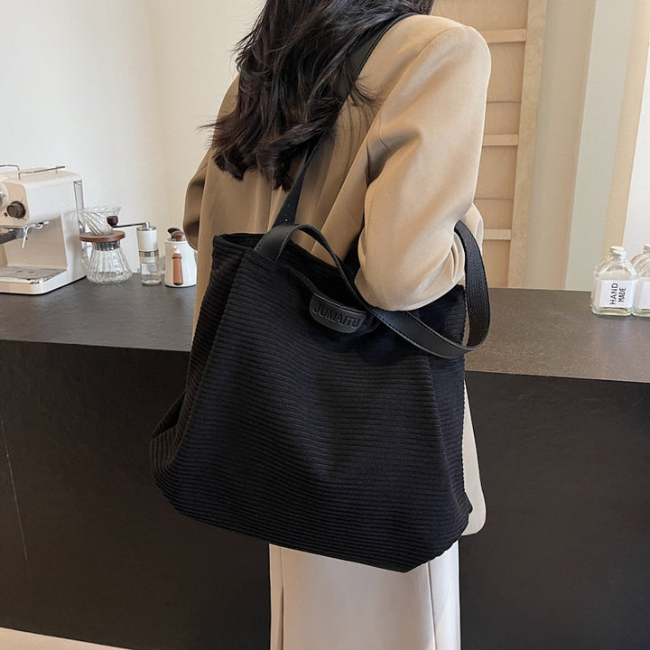 Textured Fabric Everyday Tote Kalsten