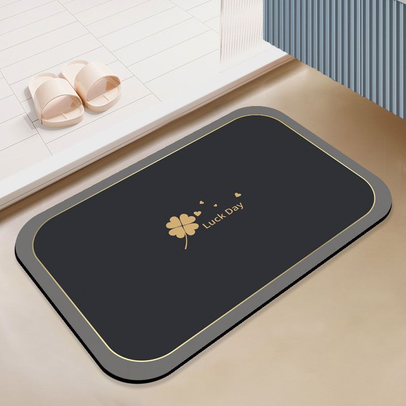 Luck-Inspired Decorative Bath Mat