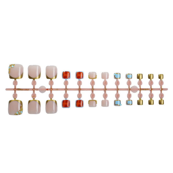 Elegant Decorative Press-On Nails kalsten