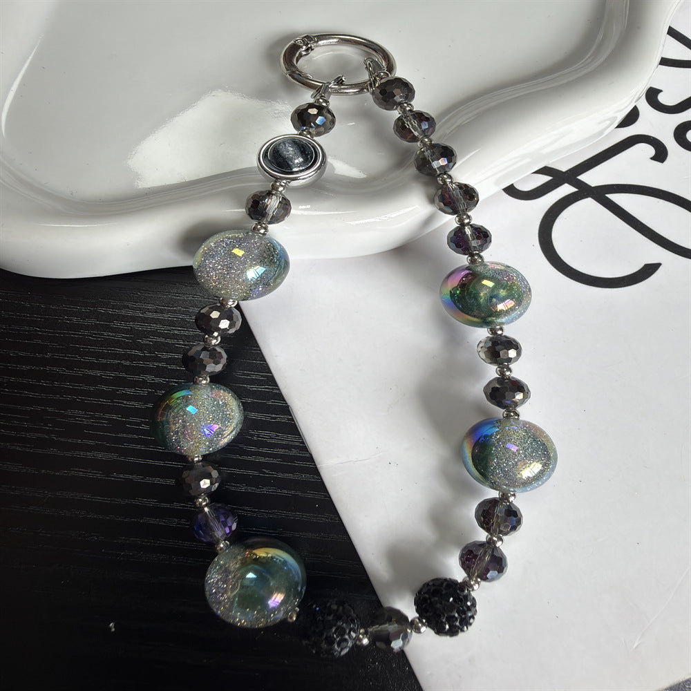 Sparkling Beaded Charm Keychain Kalsten
