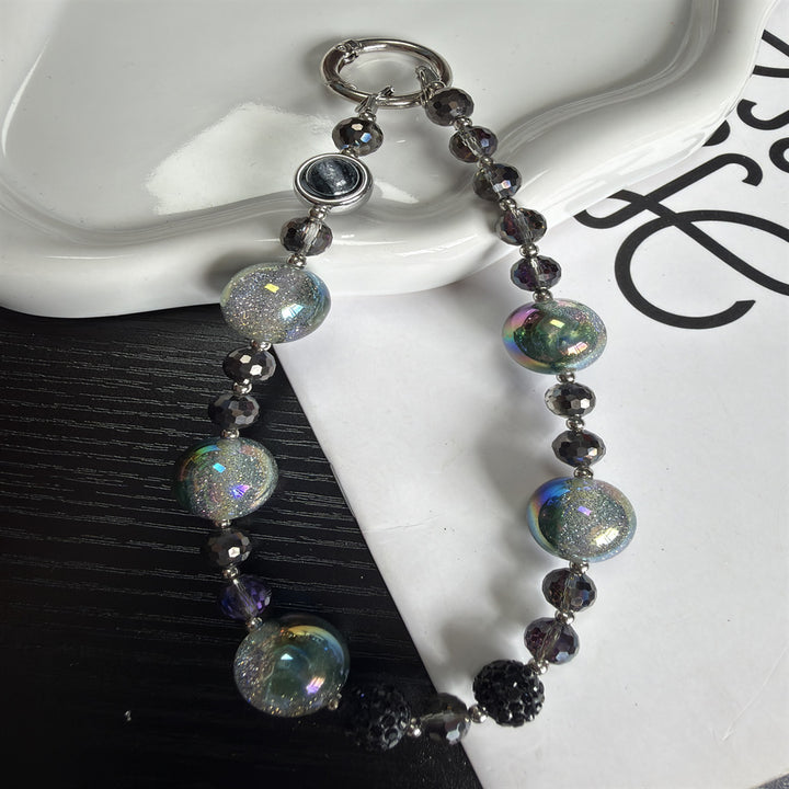 Sparkling Beaded Charm Keychain Kalsten