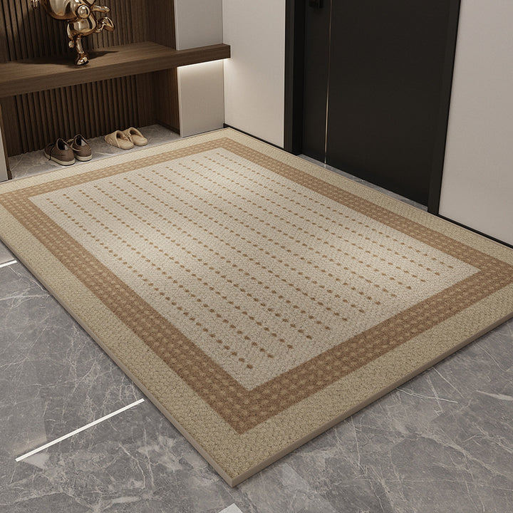 Elegant Tropical-Themed Entryway Mat Kalsten
