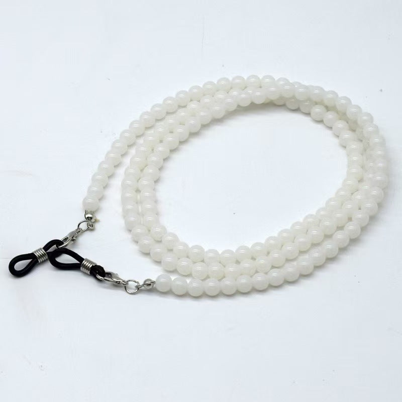 Beaded Eyewear Chain with Durable Clips Kalsten