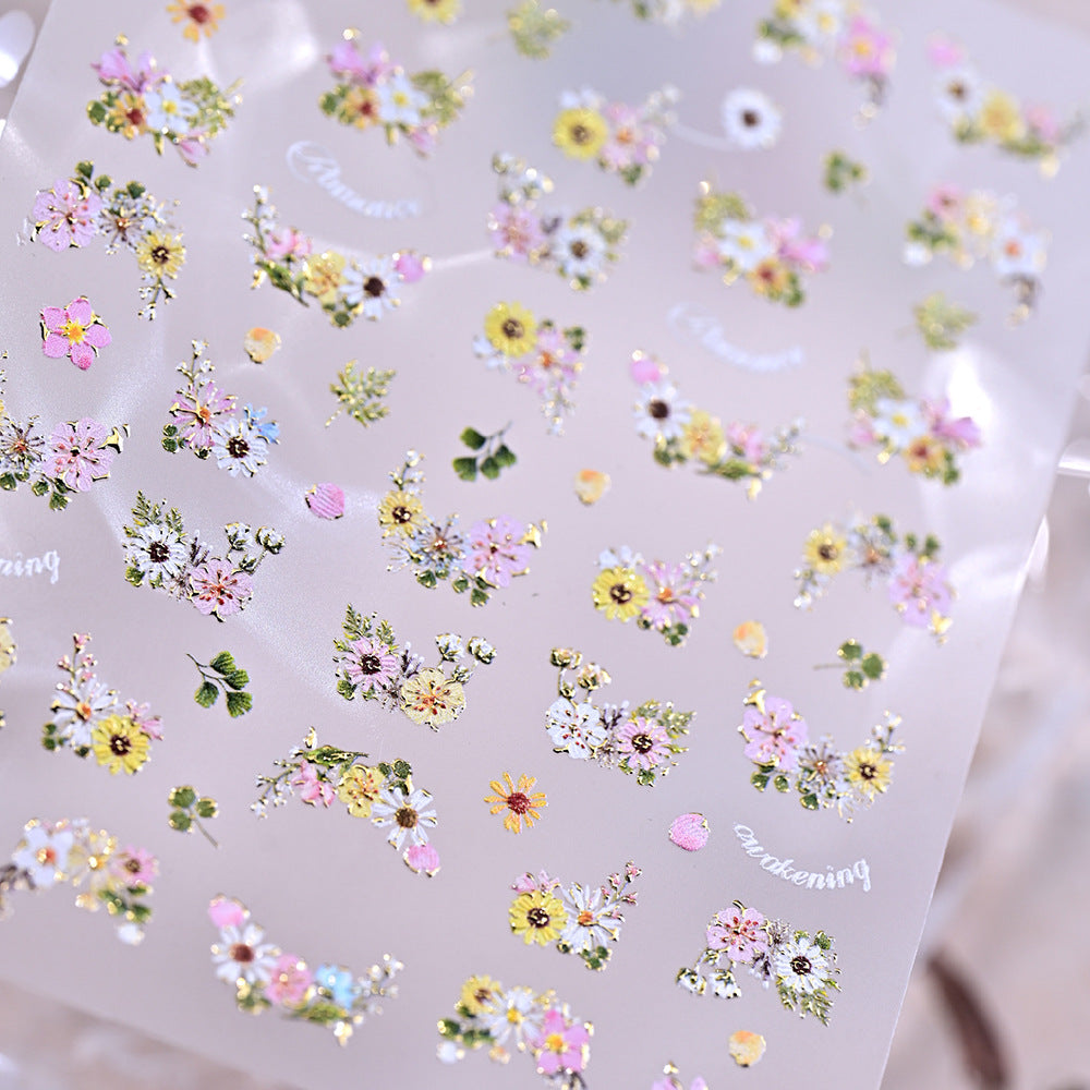 Floral Nail Art Decals