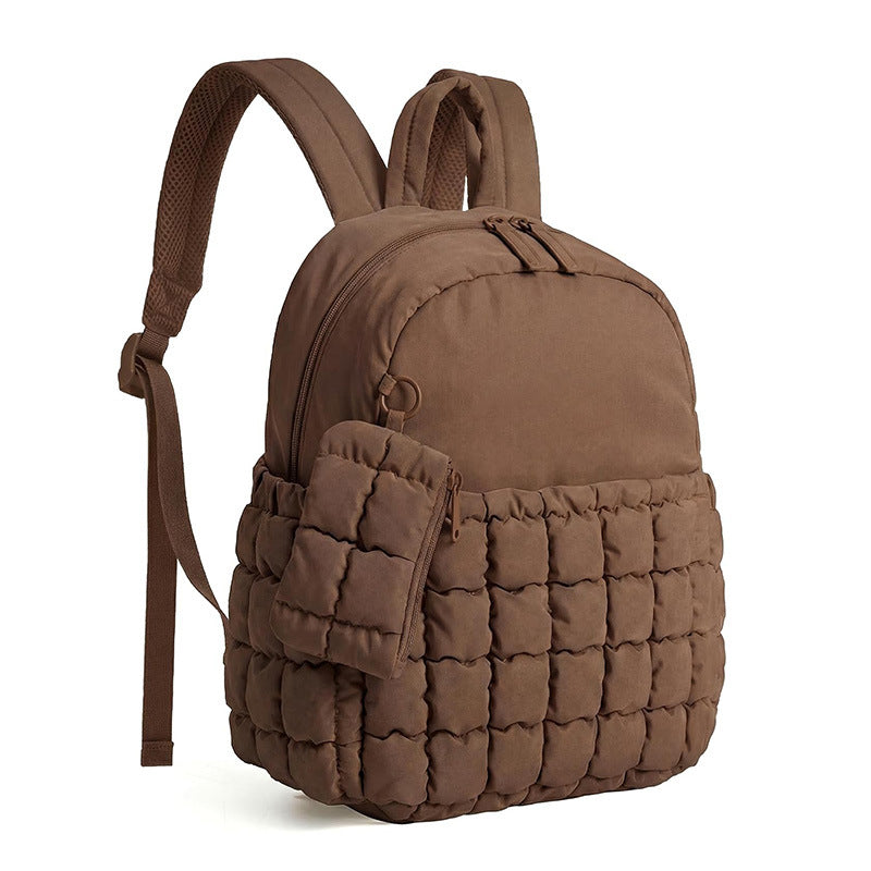 Quilted Puffer Backpack Kalsten