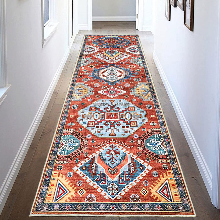 Vintage-Inspired Geometric Runner Rug Kalsten