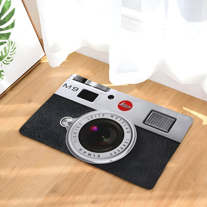 Retro-Inspired Cassette Tape Floor Mat