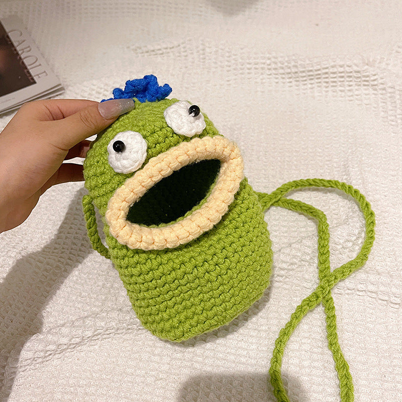 Cute Character Crochet Backpack