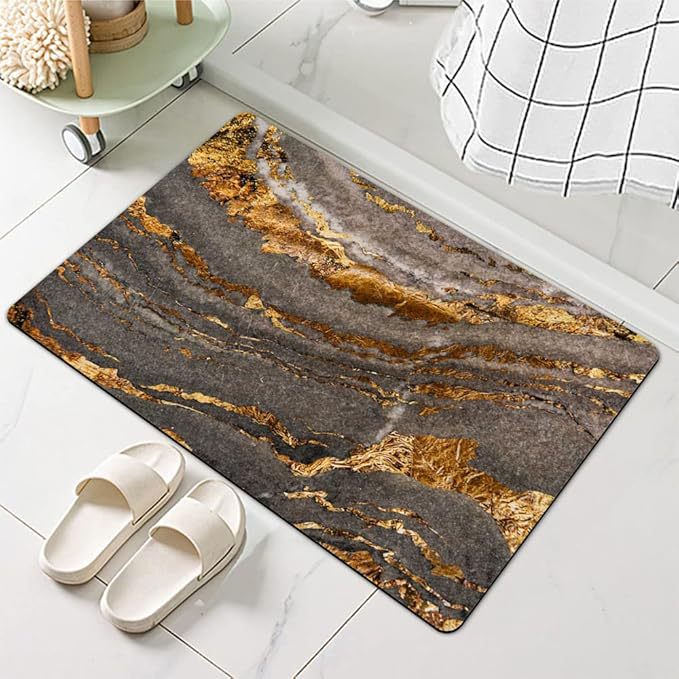 Stylish Water-Resistant Bath Mat Kalsten