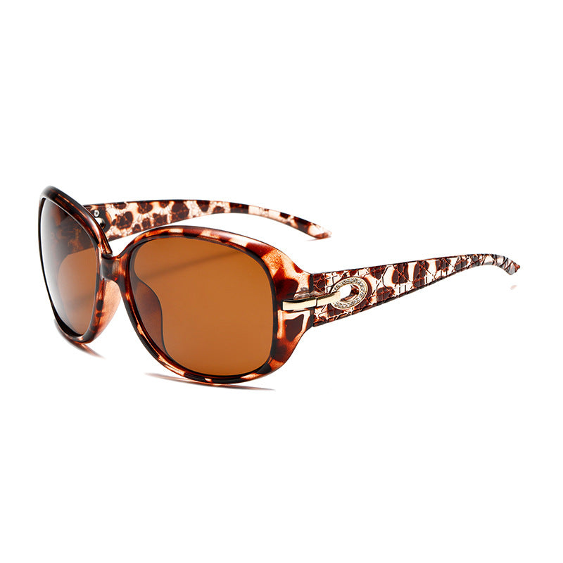 Women Elegant Oversized Sunglasses with Fashionable Pattern Kalsten