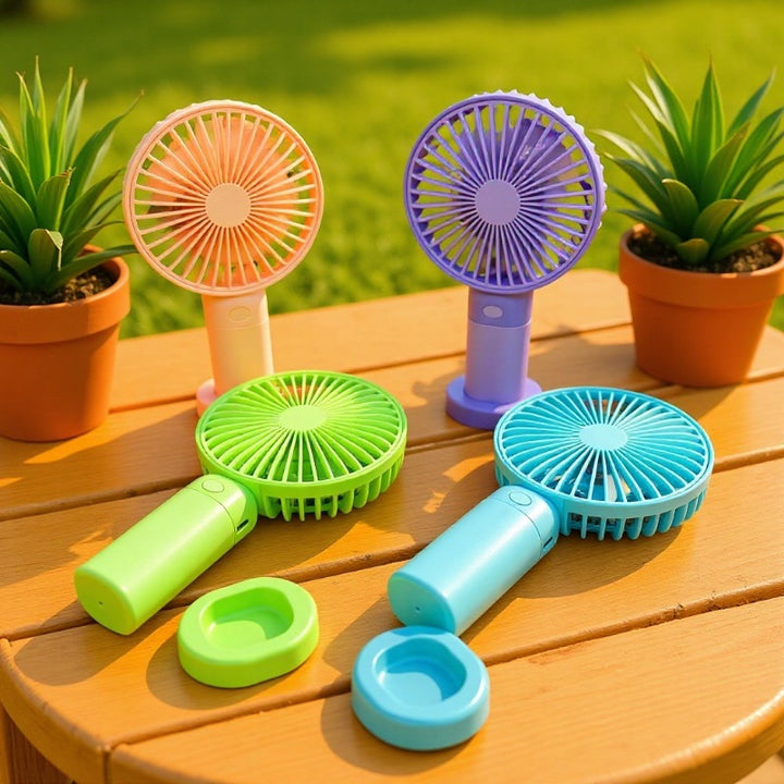 Unisex Portable Mini Fan with USB Charging Function and Multiple Speed Levels Kalsten