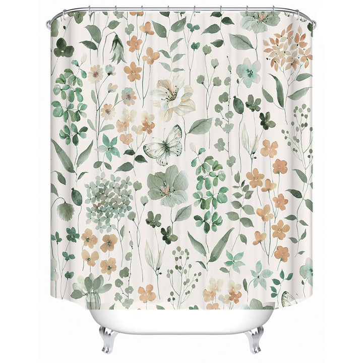 Floral Artistry Shower Curtain Kalsten
